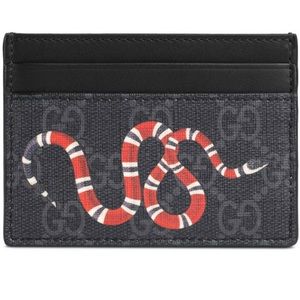 Gucci Kingsnake Card Holder